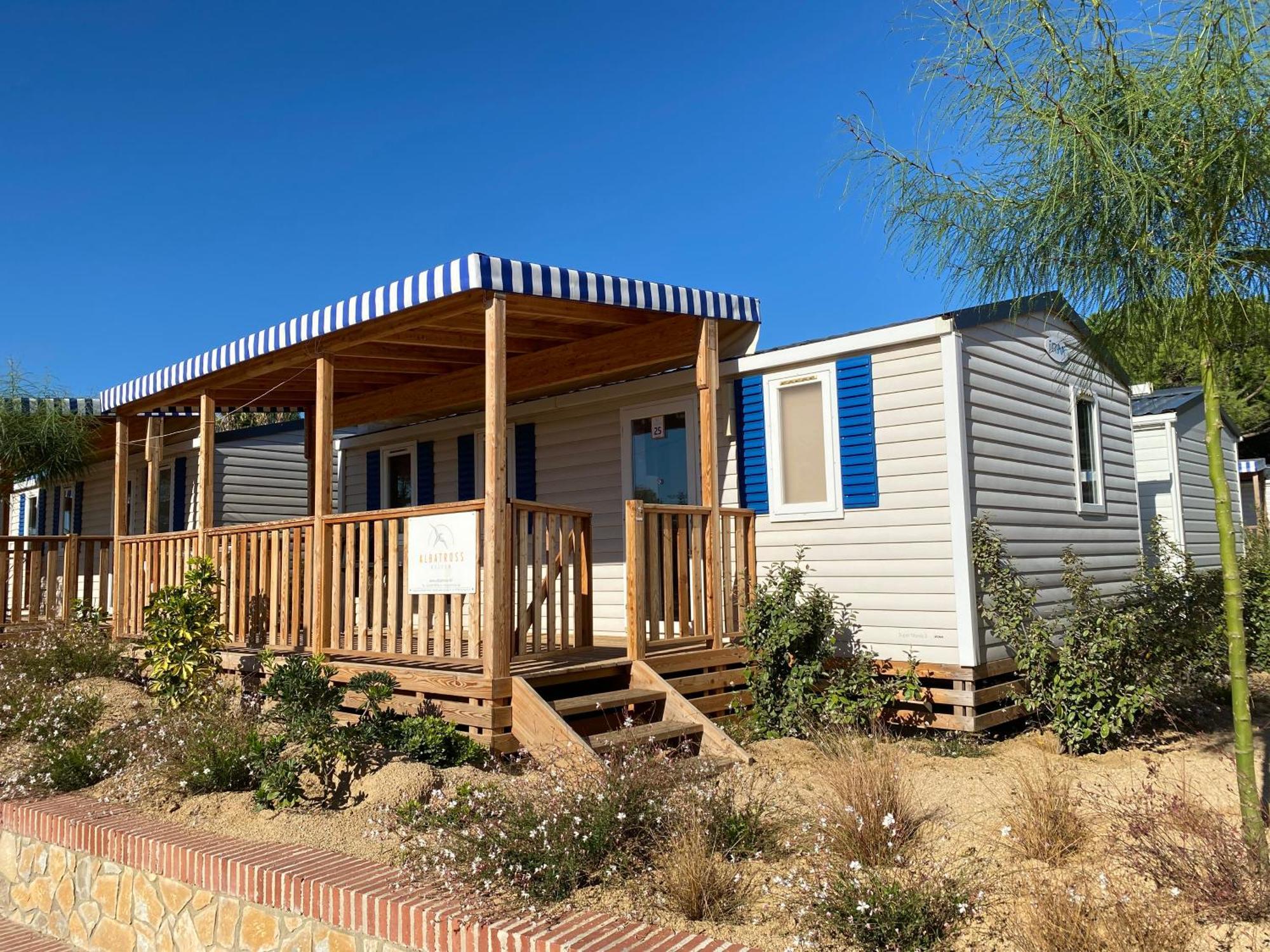 Albatross Mobile Homes On Camping El Pla De Mar マルグラット・デ・マル エクステリア 写真